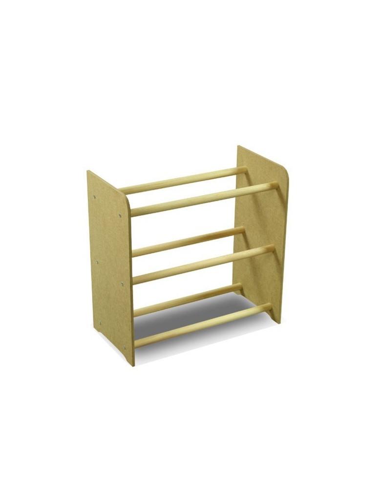 Regały na buty/ szafki otwarte RBS - Regał na buty RBS-3-45 sosna - product MODO24.PL 2