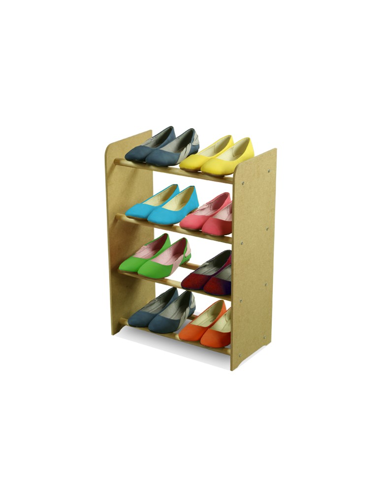 Regały na buty/ szafki otwarte RBS - Regał na buty RBS-4-45 sosna - produkt MODO24.PL 1