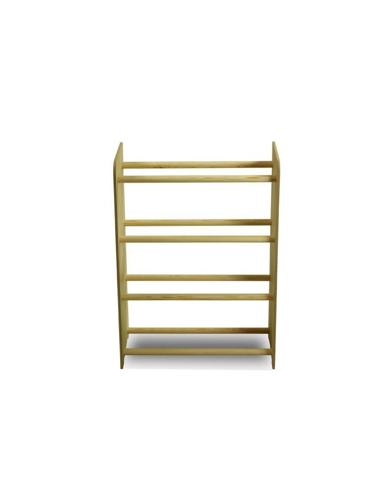 Regały na buty/ szafki otwarte RBS - Regał na buty RBS-4-45 sosna - product MODO24.PL 2