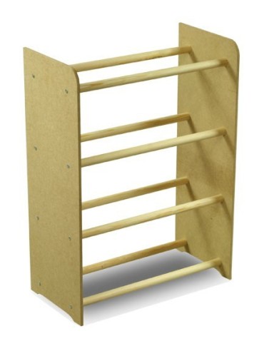 Regały na buty/ szafki otwarte RBS - Regał na buty RBS-4-45 sosna - product 3