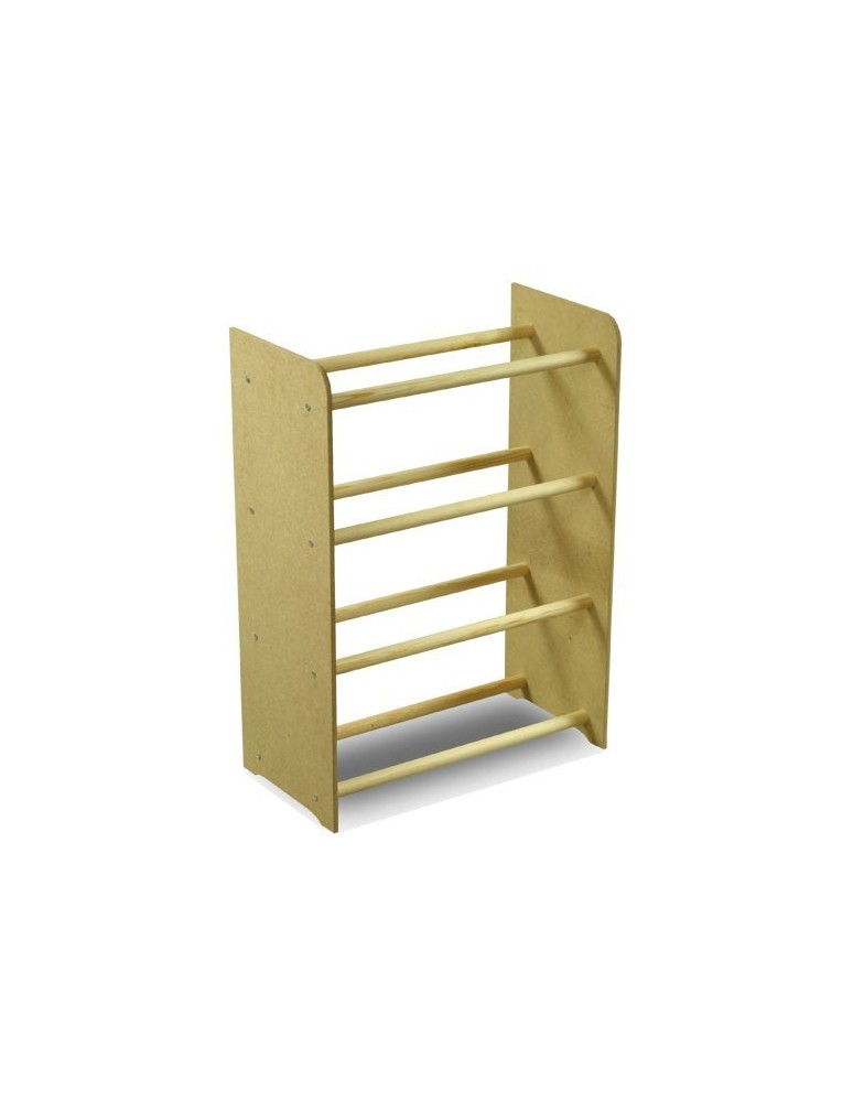 Regały na buty/ szafki otwarte RBS - Regał na buty RBS-4-45 sosna - product MODO24.PL 3