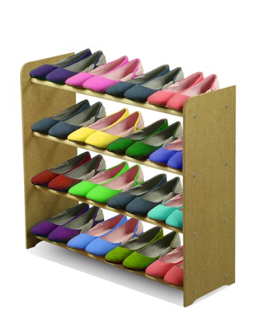 Regał na buty RBS-4-65 sosna