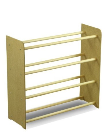 Regały na buty/ szafki otwarte RBS - Regał na buty RBS-4-65 sosna - product 3