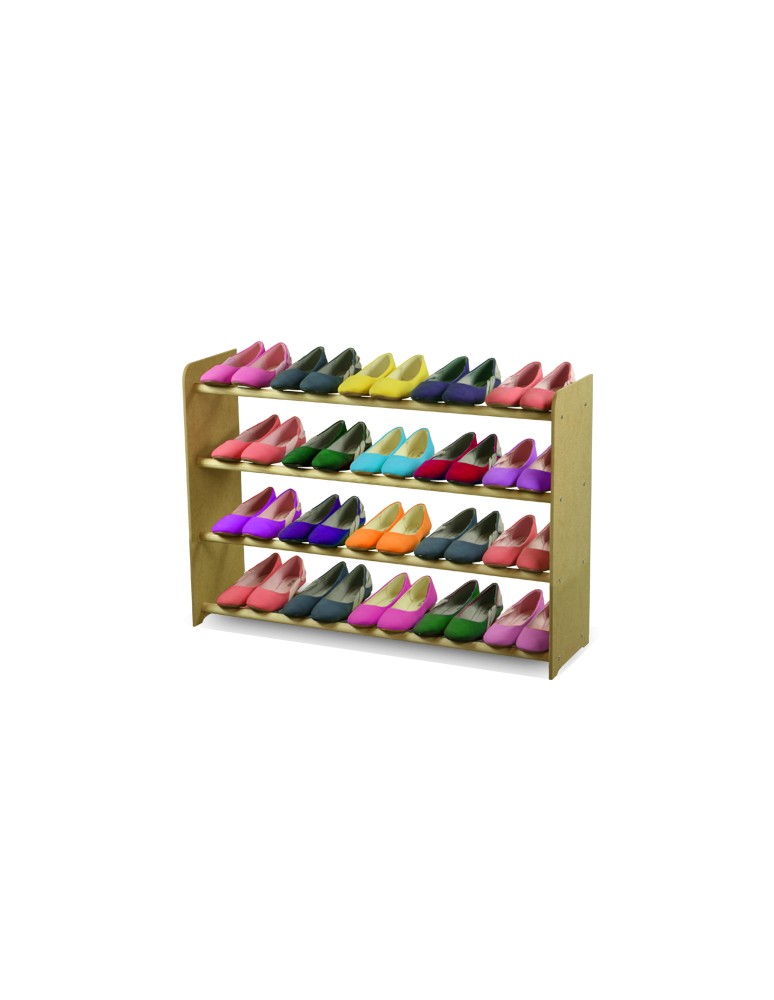 Regały na buty/ szafki otwarte RBS - Regał na buty RBS-4-90 sosna - produkt MODO24.PL 1