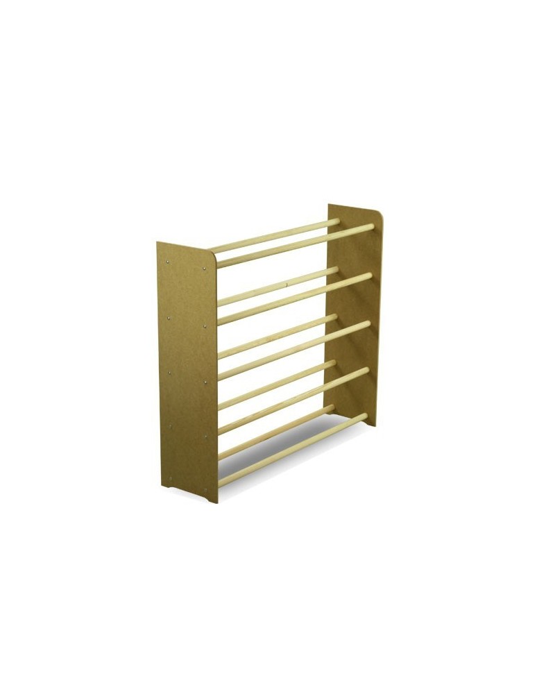 Regały na buty/ szafki otwarte RBS - Regał na buty RBS-5-90 sosna - product MODO24.PL 2