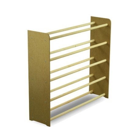 Regał na buty RBS-5-90 sosna