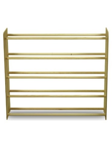 Regały na buty/ szafki otwarte RBS - Regał na buty RBS-5-90 sosna - product 3