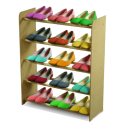 Regał na buty RBS-5-65 sosna