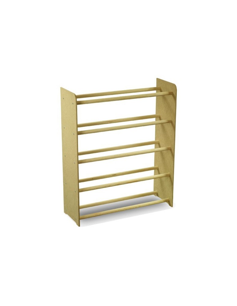 Regały na buty/ szafki otwarte RBS - Regał na buty RBS-5-65 sosna - product MODO24.PL 2