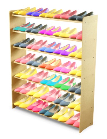 Regał na buty RBS-7-90 sosna