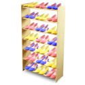 Regał na buty RBS-7-65 sosna