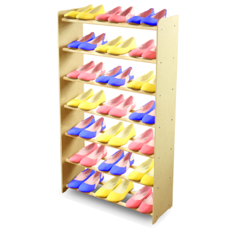Regał na buty RBS-7-65 sosna