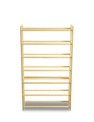 Regały na buty/ szafki otwarte RBS - Regał na buty RBS-7-65 sosna - product 3