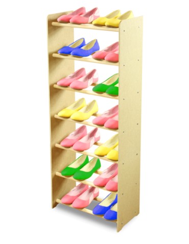 Regał na buty RBS-7-45 sosna