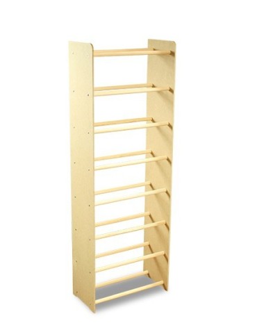 Regały na buty/ szafki otwarte RBS - Regał na buty RBS-8-45 sosna - product 3