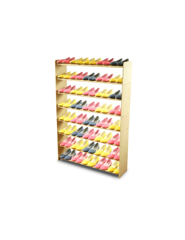 Regały na buty/ szafki otwarte RBS - Regał na buty RBS-8-90 sosna - produkt MODO24.PL 1