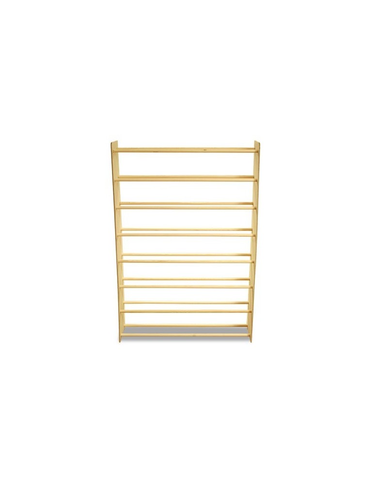 Regały na buty/ szafki otwarte RBS - Regał na buty RBS-8-90 sosna - product MODO24.PL 2