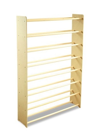 Regały na buty/ szafki otwarte RBS - Regał na buty RBS-8-90 sosna - product 3