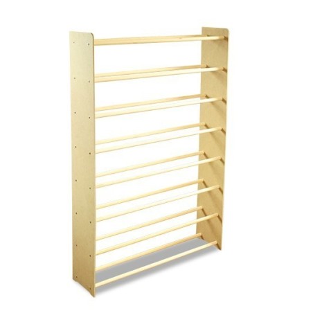 Regał na buty RBS-8-90 sosna