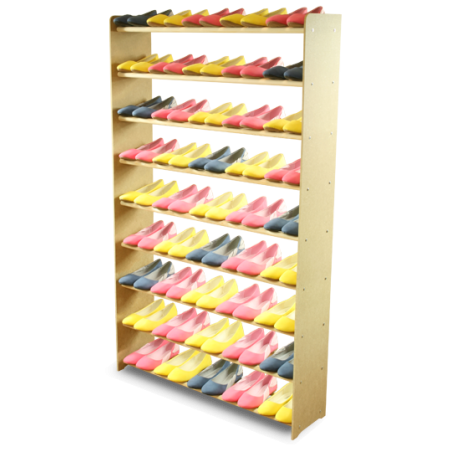 Regał na buty RBS-9-90 sosna