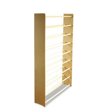 Regał na buty RBS-9-90 sosna