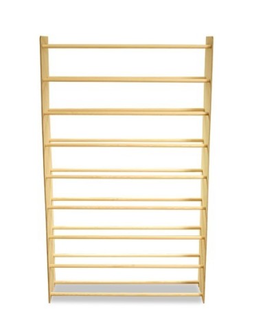 Regały na buty/ szafki otwarte RBS - Regał na buty RBS-9-90 sosna - product 3