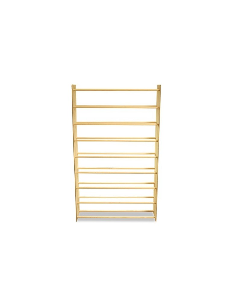 Regały na buty/ szafki otwarte RBS - Regał na buty RBS-9-90 sosna - product MODO24.PL 3