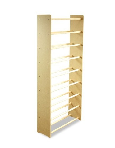 Regały na buty/ szafki otwarte RBS - Regał na buty RBS-9-65 sosna - product 3