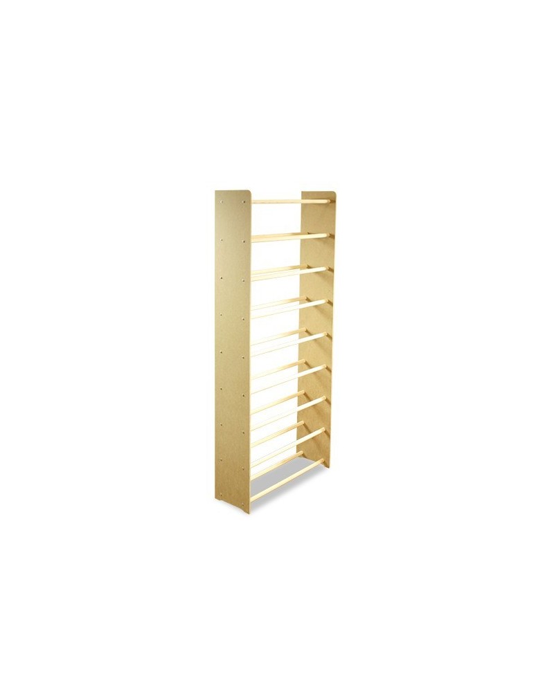 Regały na buty/ szafki otwarte RBS - Regał na buty RBS-9-65 sosna - product MODO24.PL 3