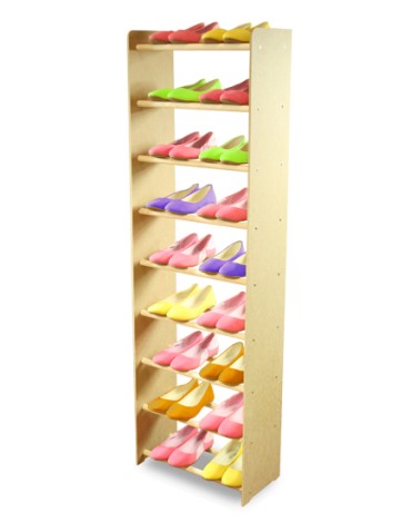 Regał na buty RBS-9-45 sosna