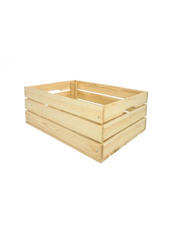 Skrzynie i ławki - Skrzynka sosnowa SD-3-60x40 surowa - product 4