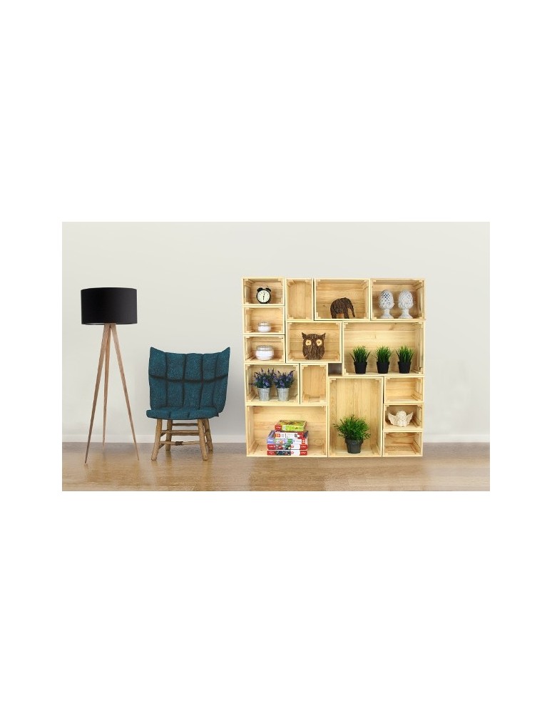 Skrzynie i ławki - Skrzynka sosnowa SD-3-60x40 surowa - product MODO24.PL 5