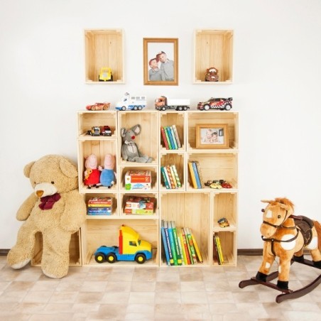 Skrzynka sosnowa SD-3-40x30 surowa