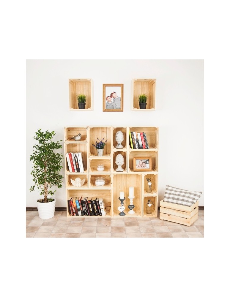 Skrzynie i ławki - Zestaw 4 skrzynek surowych SD-3-60x40 - product MODO24.PL 4