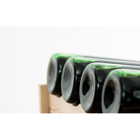 Sosnowy regał na wino RW-1-12 ▪ Naturalne drewno