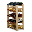 Sosnowy regał na wino RW-1-20 ▪ Naturalne drewno
