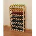 Sosnowy regał na wino RW-1-42 ▪ Naturalne drewno