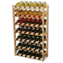 Sosnowy regał na wino RW-1-42 ▪ Naturalne drewno