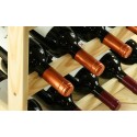 Sosnowy regał na wino RW-1-42 ▪ Naturalne drewno