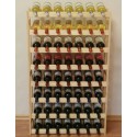 Sosnowy regał na wino RW-1-56 ▪ Naturalne drewno