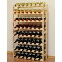Sosnowy regał na wino RW-1-56 ▪ Naturalne drewno