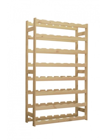 Otwarte regały alkoholowe RW-1 - Sosnowy regał na wino RW-1-56 ▪ Naturalne drewno - product 6