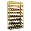 Sosnowy regał na wino RW-1-56 ▪ Naturalne drewno