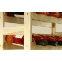 Sosnowy regał na wino RW-1-56 ▪ Naturalne drewno