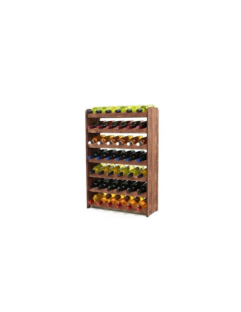 Stojaki na wino RW16 do butelek - Regał na wino RW-16-42 Ciemny brąz decor - produkt MODO24.PL 1