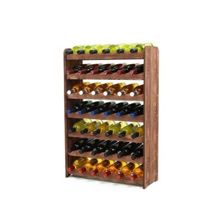 Regał na wino RW-16-42 Ciemny brąz decor