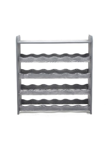 Regał na wino RW-16-24P Ciemnografitowy dekor - product 2