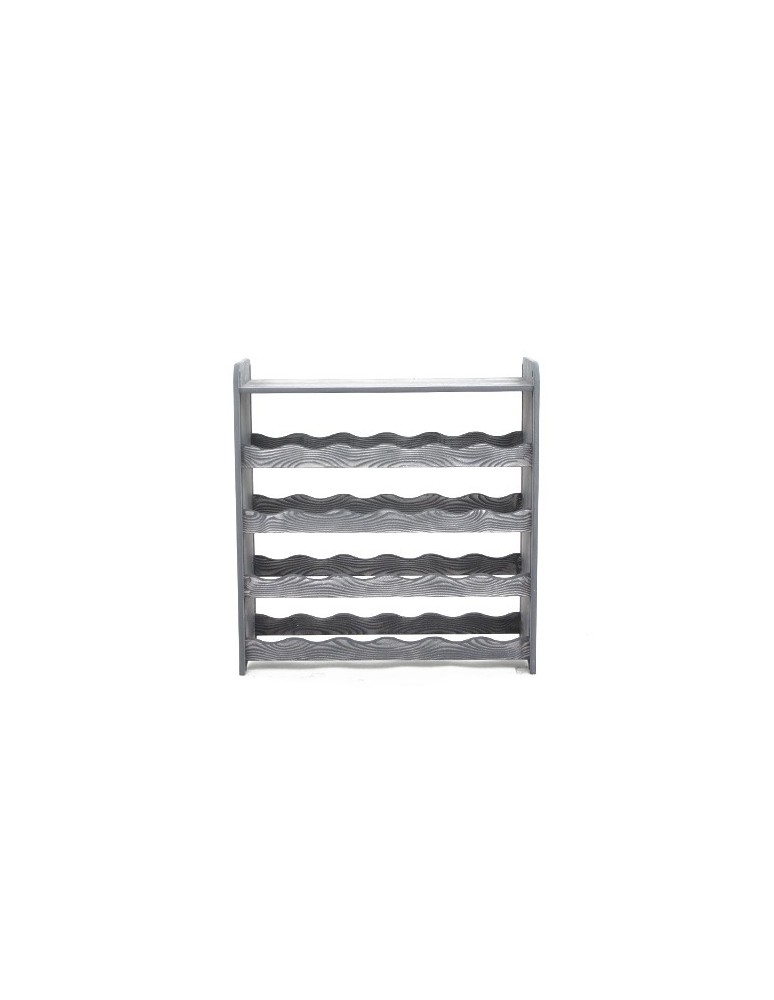 Stojaki na wino RW16 do butelek - Regał na wino RW-16-24P Ciemnografitowy dekor - product MODO24.PL 2