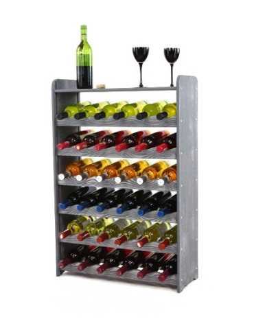 Regał na wino RW-16-36P dekor - ciemny grafit