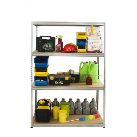 Regał metalowy Helios 180x120x50_4_Z - 175 kg / na półkę